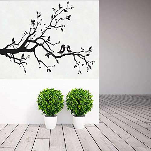 Amazon ウォールステッカー 水墨画鳥の枝 壁紙シール 飾り 壁紙 シール Diyウォールステッカー インテリア 窓 ドア 壁飾 ウォールステッカー オンライン通販