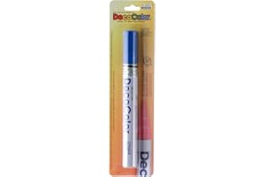UCHIDA DecoColor Broad Glossy Oil-Based Paint Marker - Blue
