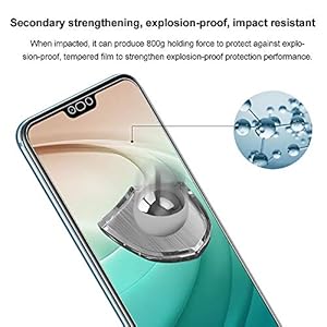 Wiestoung Pellicola salvaschermo in vetro temperato per Huawei Honor 10, [3 pezzi] Cover 3D completa con protezione… - immagine 7