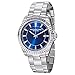Stuhrling Original Men's 408G.33116 Aquadiver Regatta Marine Swiss Quartz Date Blue Dial Stainless Steel Bracelet Watch