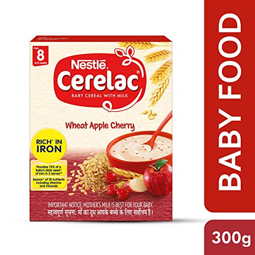 Nestlé CERELAC Fortified Baby Cereal with Milk, Wheat ...