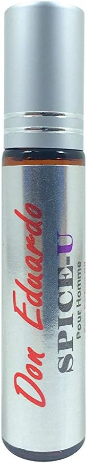 Don Eduardo SPICE-U - Perfume Oil for Men to Attract Women. A Pure Parfum Oil with Aromatic, Fresh & Warm Spicy Accords 7 mL (Spice-U)