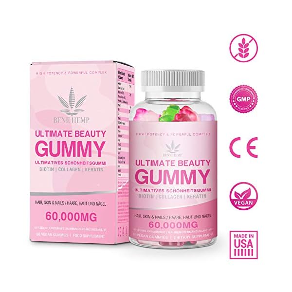 Hair-Vitamin-Gummies-15000mcg-Biotin-Gummies-Hair-Skin-and-Nails-Multivitamin-Gummy-for-Women-Omega-3-6-9-Natural-Fruit-Favors-Gummies-for-1-Month-Supply Hair Vitamin Gummies - 15,000mcg Biotin Gummies, Hair Skin and Nails Multivitamin Gummy for Women, Omega 3 6 & 9 Natural…