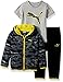 PUMA Boys' 3pc Micro Fleece Hoodie, Tee, Pant Set