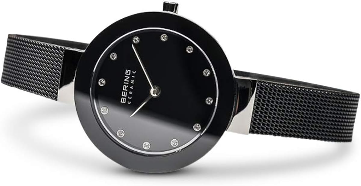 BERING Women Analog Quartz ceramic collection Watch with stainless steel Strap and Sapphire Crystal 11429-102 - Image 5