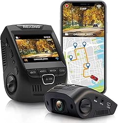 Rexing V1GW-4K Ultra HD Car Dash Cam w/Built-in GPS