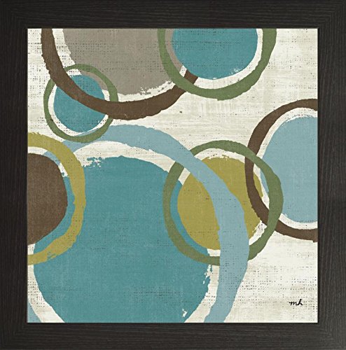 Frame Company Watson Range Vintage Bubbles II by Moira Hershey, Photo Frame - 20 x 20 Inches, Black