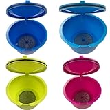 ShareProfit Random Color Reusable Coffee Capsules Pods K-cups