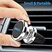 MEIDI Air Vent Phone Holder, Universal Magnetic Phone Car Mount 360 Rotation Cell Phone GPS Holder (Silver)