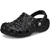 Crocs Classic Geometric Clog (Little Kid/Big Kid) Black 3 Little Kid M