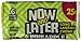 Now and Later Pineapple Flavored Candy Twenty Four 6-piece .93 oz Bars