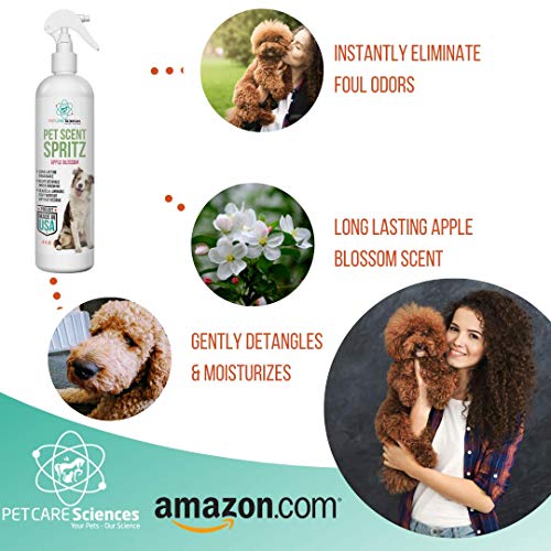 PET CARE Sciences Pet Scent Spritz, Dog Freshening Spray, Clean Apple