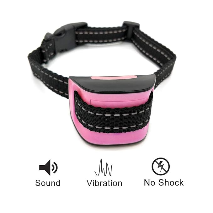 Barking Collar For Small Dogs, Pink Anti Bark Collar, Perfect For Training Small Dogs And
