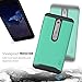 TUDIA Merge Nokia 6.1 Case with Heavy Duty Extreme Protection/Rugged but Slim Dual Layer Shock Absorption Case for Nokia 6.1 (2018) (Mint)