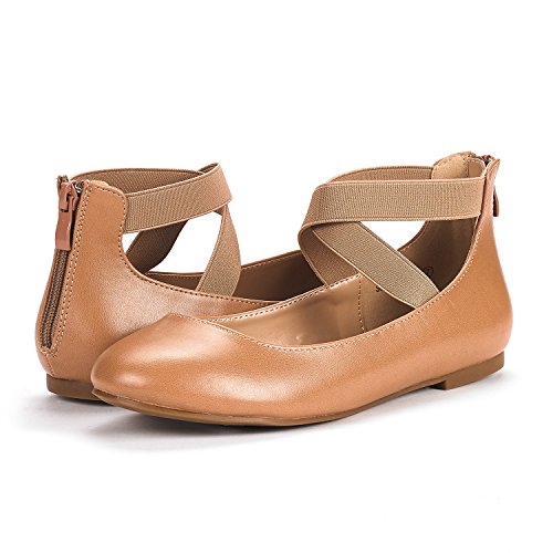 Dream Pairs Womens Sole Stretchy Fashion Elastic Ankle Straps