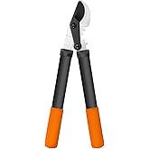 KLDOLLAR Loppers for Tree Trimming, Sharp Steel Blade Branch Cutter Bush and Tree Trimmer with 1.3" Clean Cut, Garden Clippers with Gear Action, Lightweight Pruner, Yard Tools for Gardening (15 Inch)