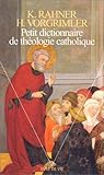 Petit Dictionnaire de Th'ologie Catholique (English and French Edition) by 