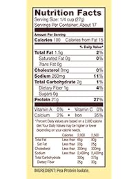 Bob's Red Mill Pea - Polvo de proteínas, 40,64 ml (Paquete de 4)