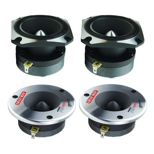 2) New Audiopipe ATR-3231 3" 700W + 2) ATR-3721 3.75" 350W Titanium Car Tweeters