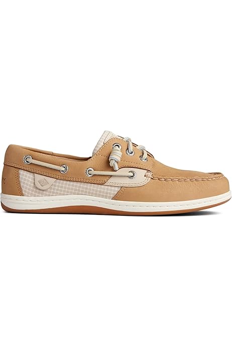 sperry songfish linen oat