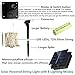 1 Pack Solar Garden Pile Light Cactus Light Waterproof Landscape Ground LED Lighting Outdoor Patio Courtyard Lawn Courtyard Passage Walkway Fence
