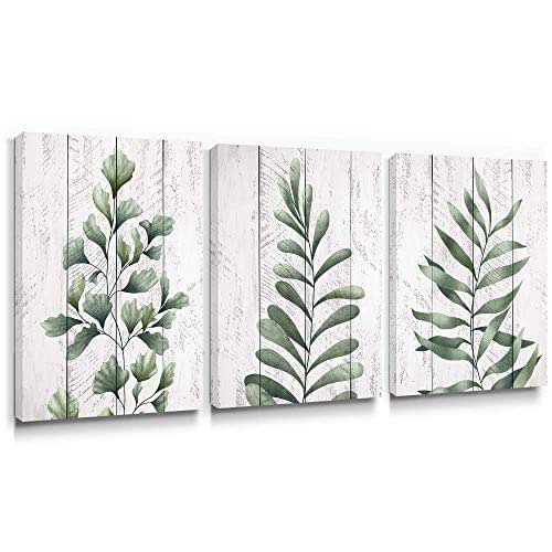 Amazon.com: Takfot Vintage Botanical Wall Art Green Plants Canvas