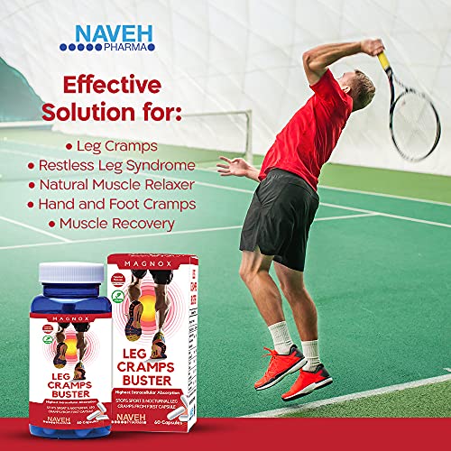 MAGNOX Leg Cramps Buster Magnesium Supplement for Muscle Cramps 380mg