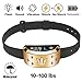[NEW 2018 MODEL] Rechargeable Bark Collar - SMART Detection Dual Anti-Barking Modes: Flash+Beep+Vibration/Shock for Medium, Large Dogs. 100% Waterproof. No-Bark Training & Control System
