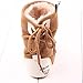 Voberry Baby Infant Girls Flat Snow Fashion Cute Booties Boots (0-4months, Khaki)