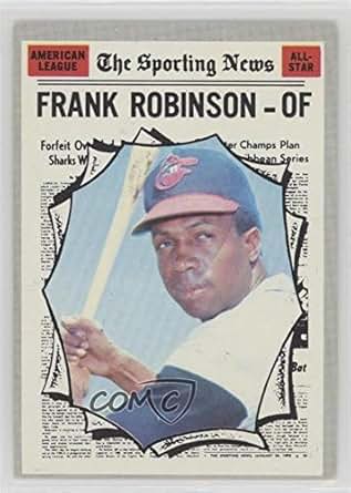 Amazon.com: Frank Robinson (Baseball Card) 1970 Topps - Base #463: Collectibles & Fine Art