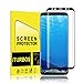 Galaxy S8 Screen Protector [2-Pack], iTURBOS Full Screen Coverage 3D PET HD Screen Protector Film for Samsung Galaxy S8 Black.
