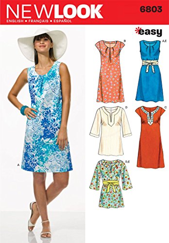 New Look Sewing Pattern 6803 Misses Dresses, Size A (10-12-14-16-18-20-22) - Thumbnail 3