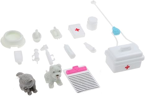 muñeca con accesorios de doctora
