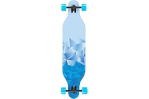 New Olym 41'' Longboard Skateboard 8 Layer Canadian Maple Drop Through Longboards for Youths Beginners