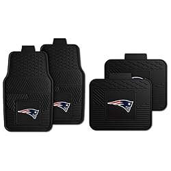 Fanmats New England Patriots Set of 4 Car Mats for