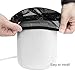 AIOZX for 2 Pack Homepod Smart Speaker Carrying Case Skin Pouch Sleeve,Anti-Scratch Dust Proof Protective Cover (White+Deep Black)