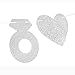 LINGTEER Bride to Be Silver Glitter Bunting Banner Bachelorette Party Shower Gift - Bridal Accessories - Wedding Gift Party Decorations Sign Supplies