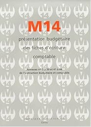 M14, présentation budgétaire des fiches d'écriture comptable