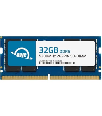 OWC 16GB DDR5 4800 PC5-38400 CL40 1Rx8 288-pin 1.1V ECC Registered