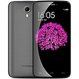 DOOGEE Valencia 2 Y100 Pro 5 Inch 720P Quad Core 64 bit Android 5.1 Unlocked GSM 4G HSPA+ Smartphone 13MP CAM 2GB RAM 16GB ROM - AT&T/ T-Mobile/Cricket/MetroPCS(Gray)