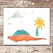 Dinosaur Wall Decor Art Prints (Set of 6) - Unframed - 8x10s | Educational Prehistoric Decor for Kids' Rooms | Wall Decor for Boys and Girls Bedrooms or Nurseries | Bathroom Pictures Wall Decor