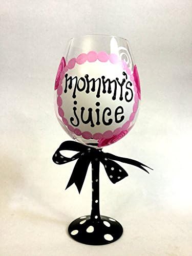 Giant"Mommy's Juice" Wine Glass-HOLDS AN ENTIRE BOTTLE OF WINE