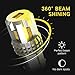 OXILAM Mini Size LED Light Bulbs, 6000K White Super Bright CSP Chips LED Conversion Kit Wireless, Replacement Halogen Light Bulb, Pack of 2 (1157)