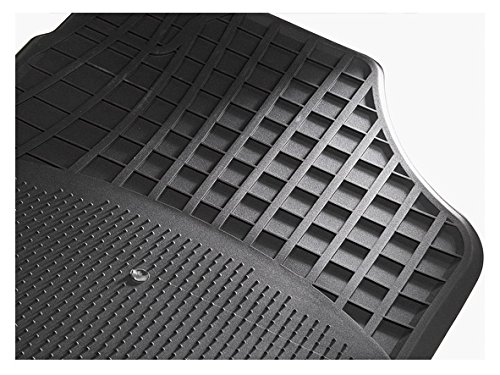 CarFashion Allweather B2 Vloermat voor de auto, zwart, 2-delig, zonder mathouder voor - Afbeelding 4