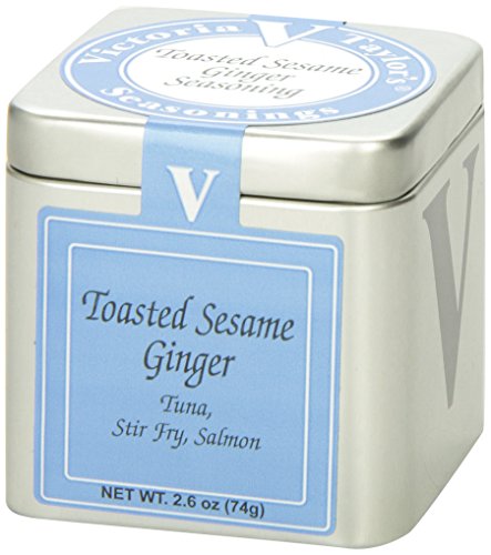 Victoria Taylor's Toasted Sesame Ginger Seasoning 2.6 Oz (Pack of 2)