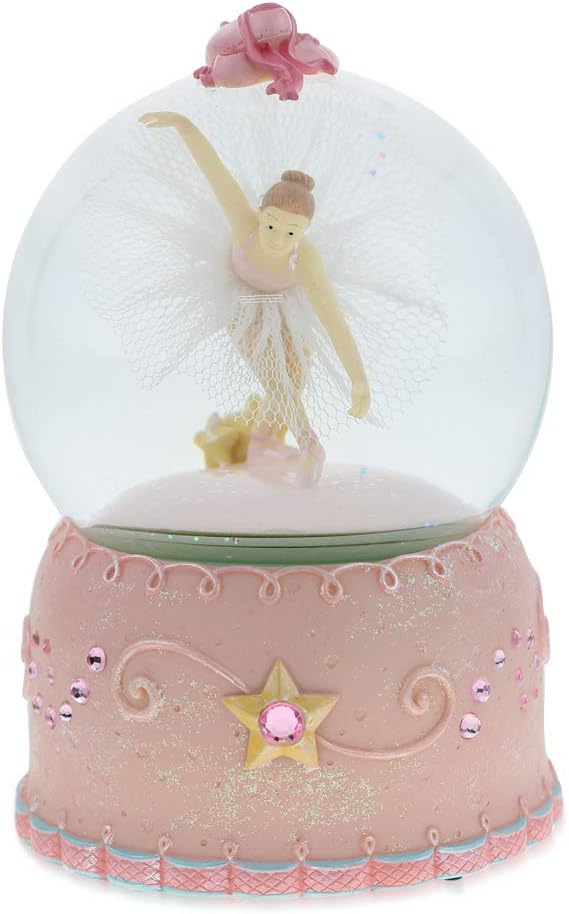 Ballerina Girl Rotate Musical Snow Globe/Water Globe（100MM） with