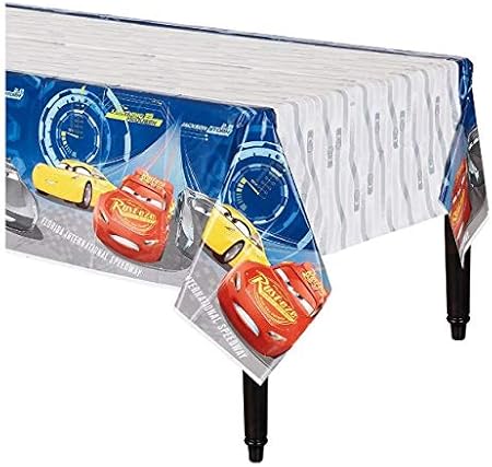 Amazon Co Jp ディズニー カーズ テーブルクロス テーブルカバー パーティーグッズ 誕生日 飾りtable Cover Disney Cars 並行輸入品 おもちゃ