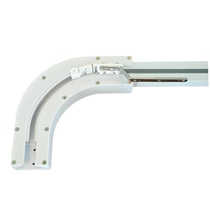 90 Degree U Type And L Type Window Electric Curtain Track Joiner