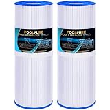 POOLPURE PRB25-IN Hot Tub Filter Replace Unicel C-4326, 3005845, 2Pack