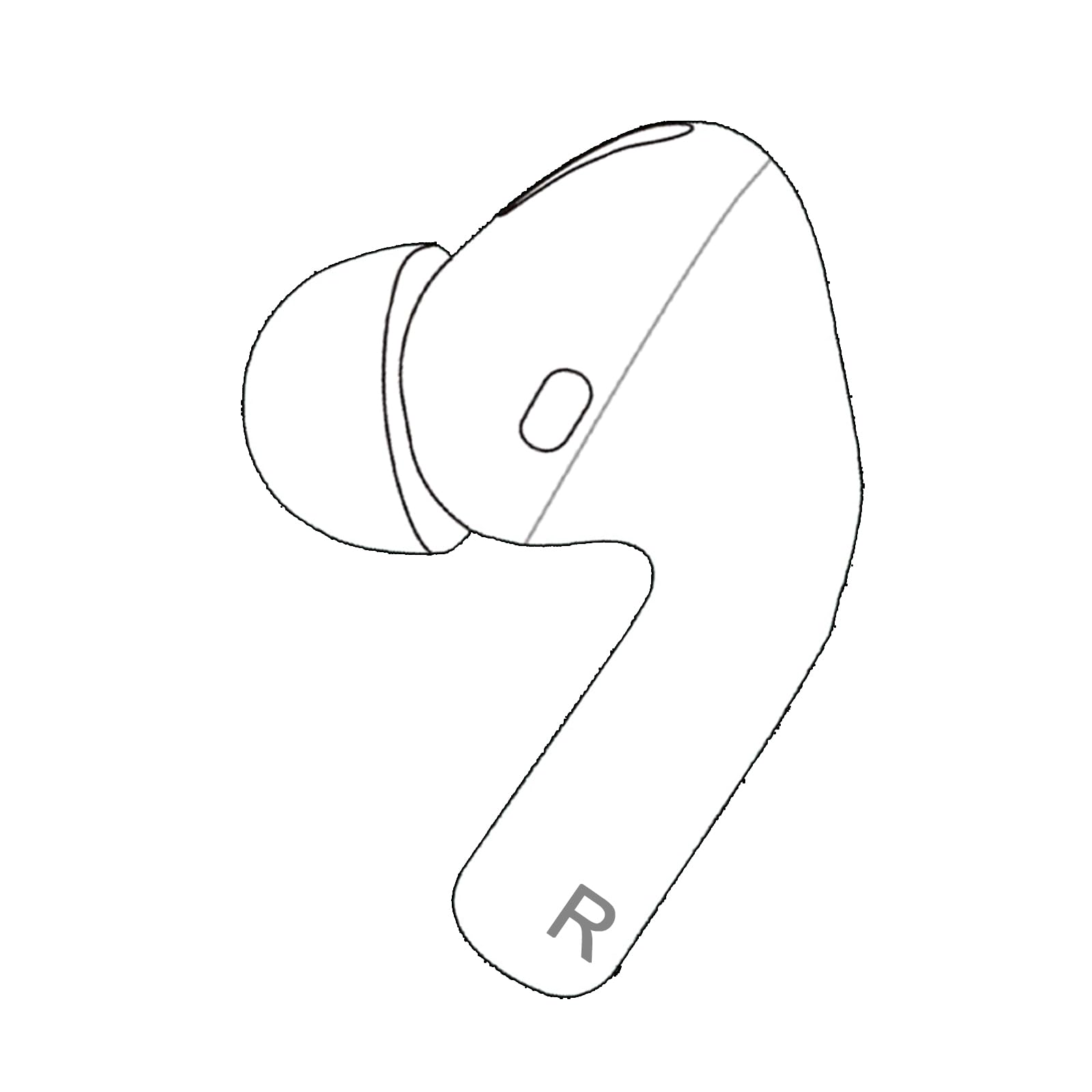Photo 1 of Original OEM Earbud A2083 for Right Apple Airpods Pro 1st Gen Earbud,Replacement for iPod Pro 1st Generation,Compatible with AirPod Pro Charging Case A2190, A2084,Single Right Ear Side Only(A2083)